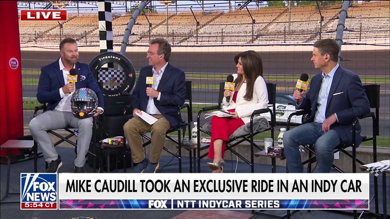 Mike Caudill takes ‘insane’ joyride in Indy car