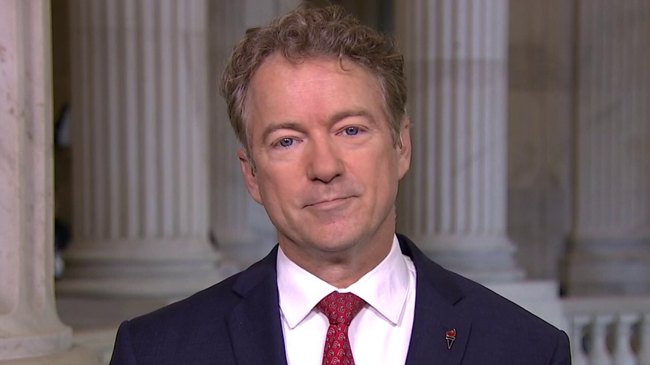 Sen. Rand Paul says President Trump's children should sue Chuck Schumer for defamation