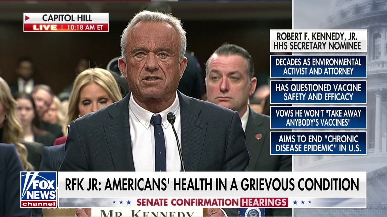 RFK Jr. warns American health is in 'grievous' condition: 'Only bad' healthcare options