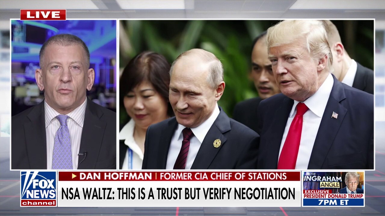 Dan Hoffman urges US to 'mistrust and verify' Putin amid Trump-led ceasefire talks