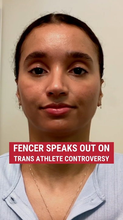 Female fencer who protested trans opponent speaks out ahead of Capitol Hill testimony