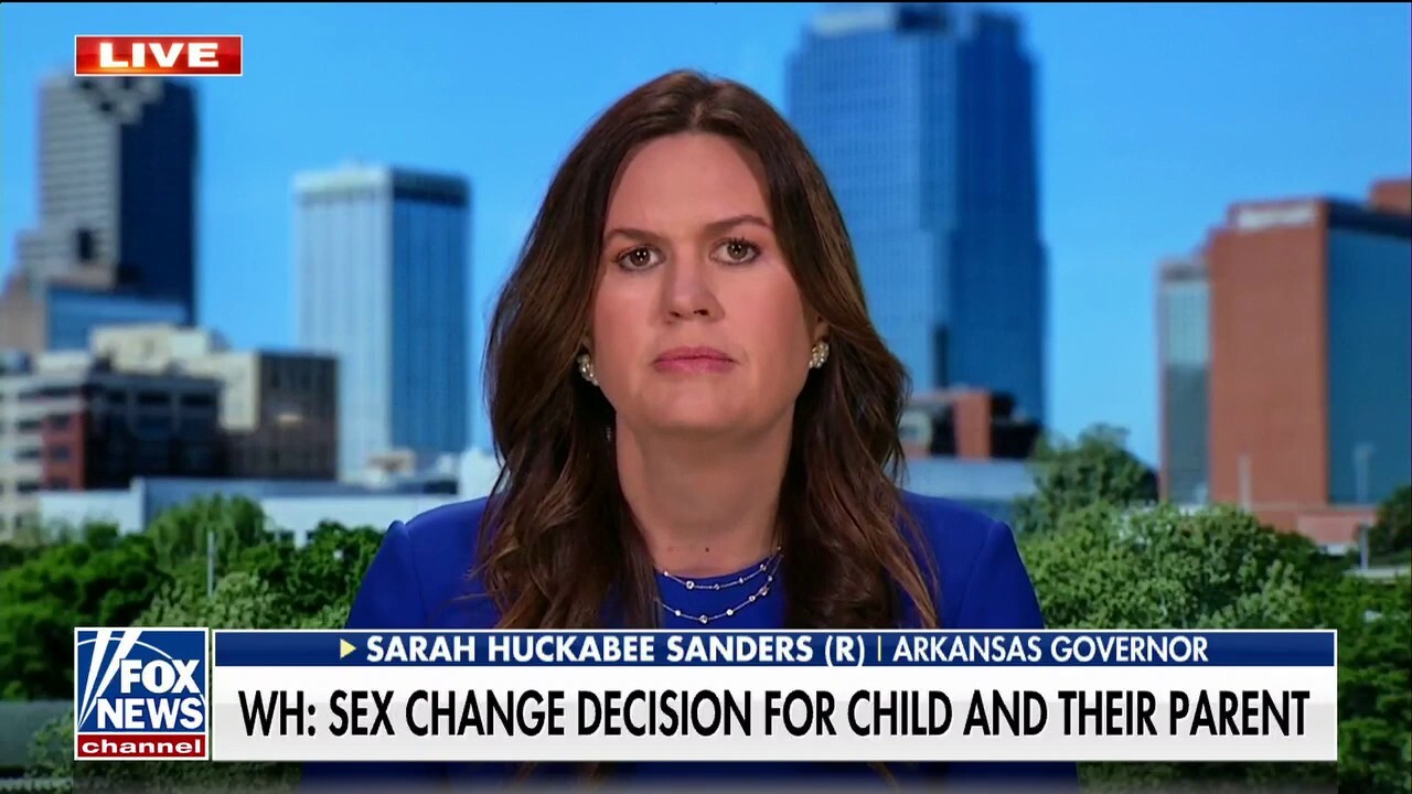 Sarah Sanders responds to Karine Jean-Pierre remarks on sex change surgeries for minors