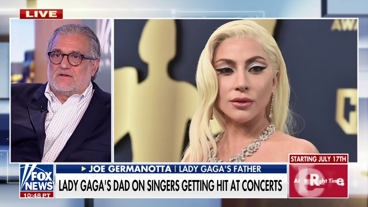 Lady Gaga’s dad on violence against performers at concerts