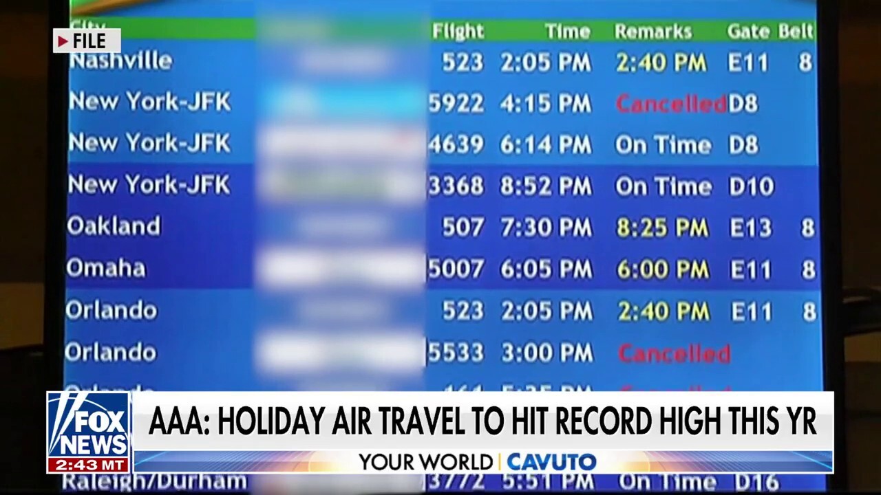 TSA predicts busiest holiday travel day