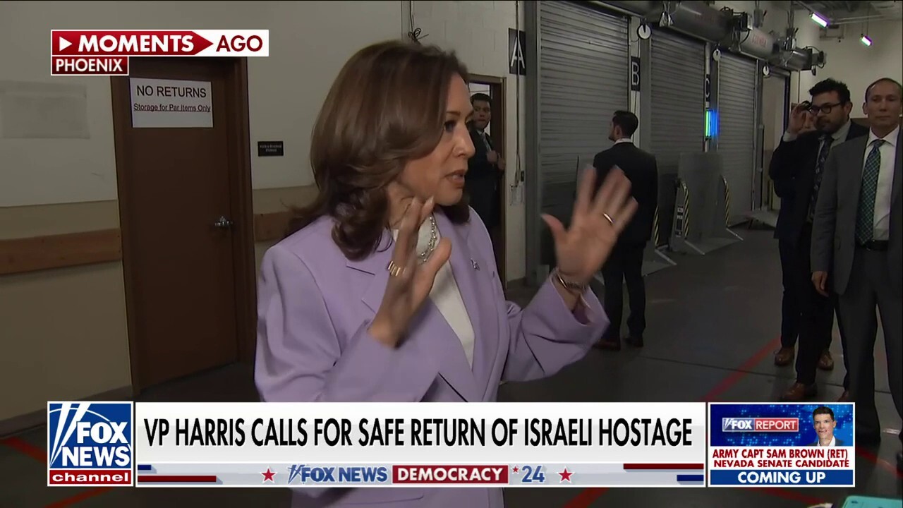 Kamala Harris: Israel has right to 'go after the terrorists that are Hamas'