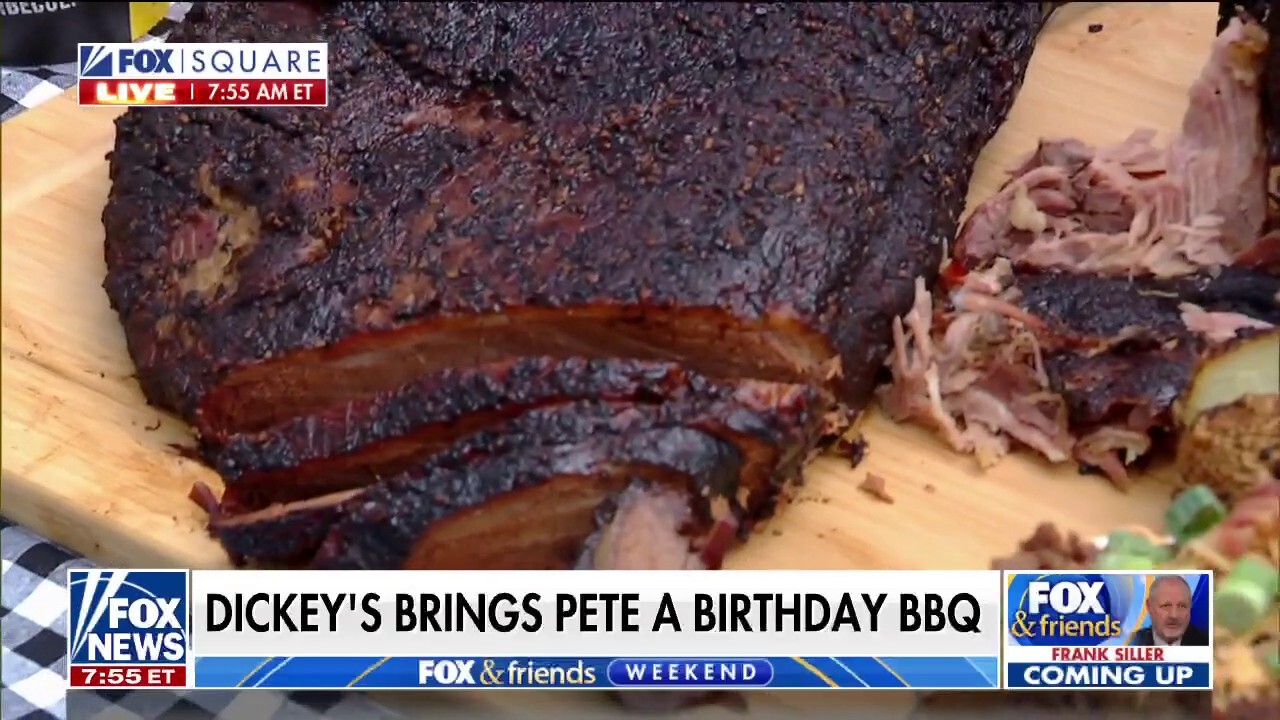 Dickey's brings Pete Hegseth a birthday BBQ