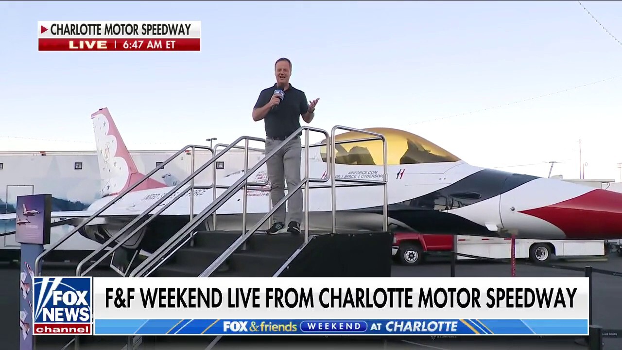 Fox News chief meteorologist Rick Reichmuth live from the Charlotte Motor Speedway.