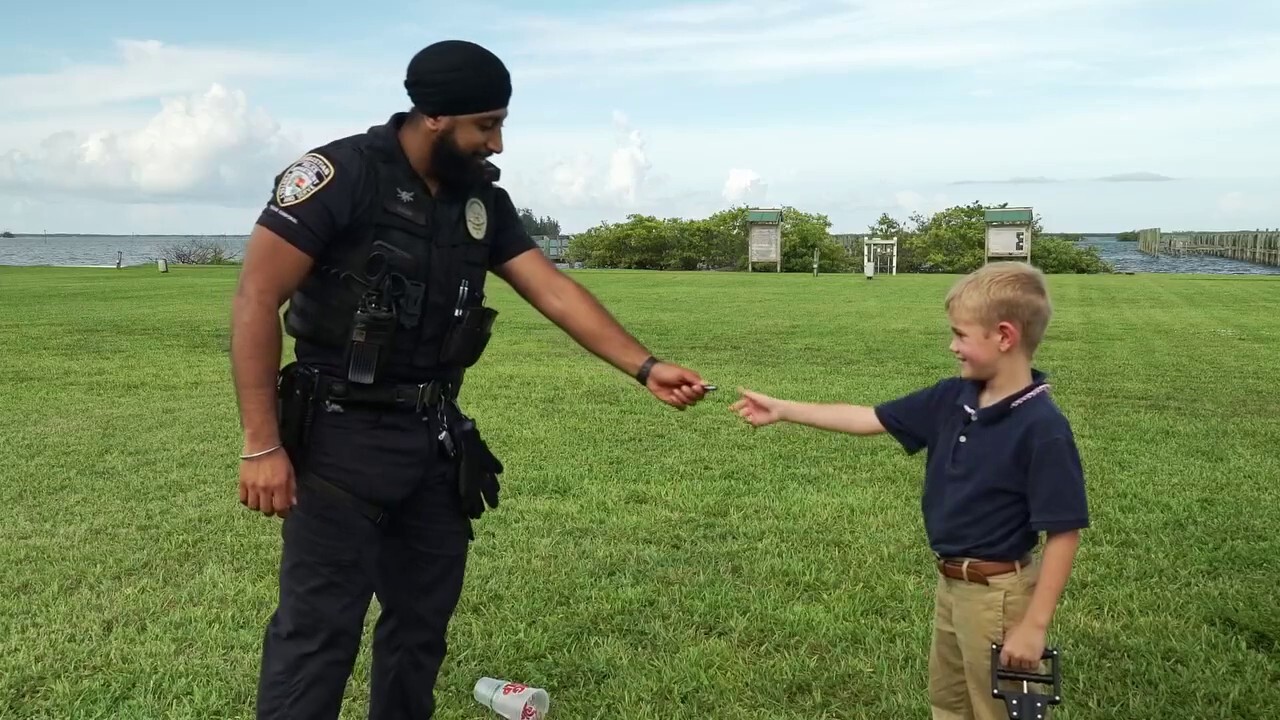 'Caught Doing the Right Thing' coins from small town PD reward local kids: 'That's awesome'