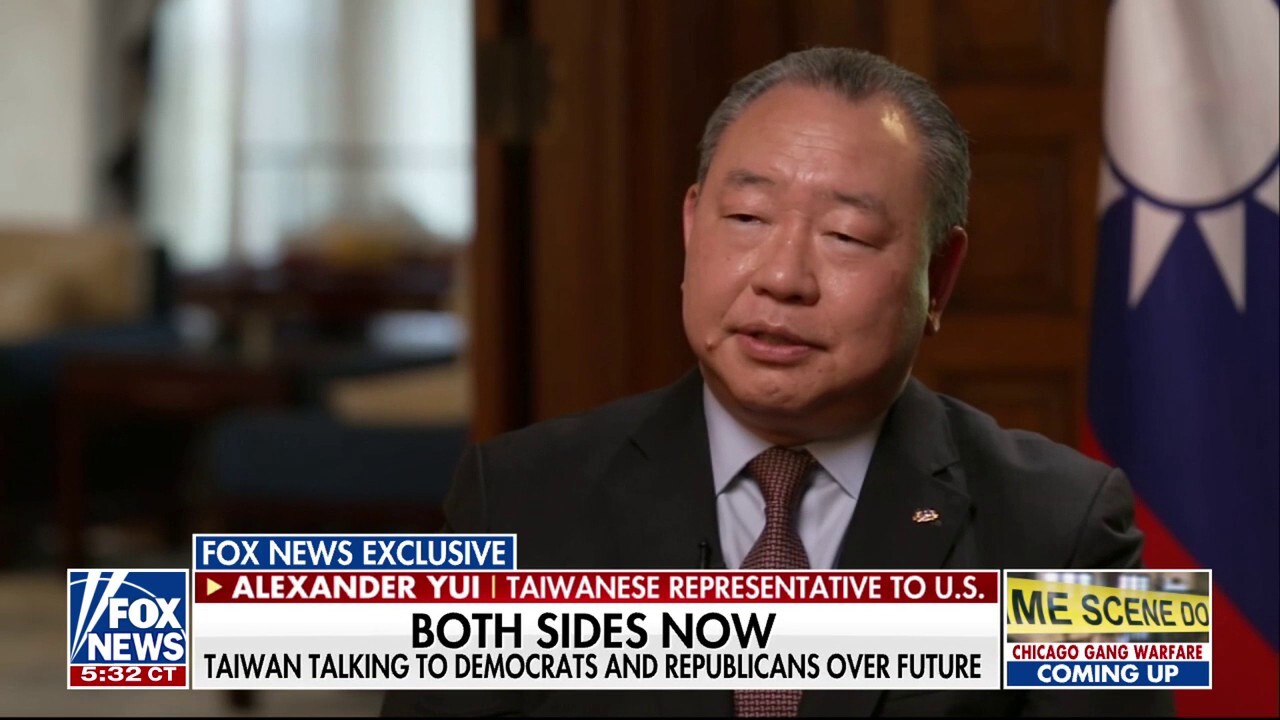 Taiwanese representative to the U.S. Alexander Yui talks about the U.S. election, defense aid, and what he hopes American voters and candidates know about his nation during an exclusive with Fox News' Aishah Hasnie.