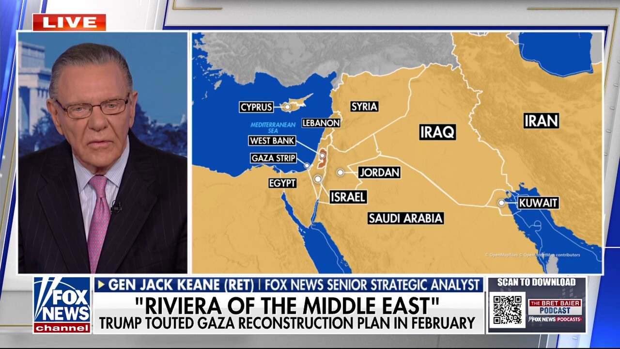  ‘Peace and stability’ are on the horizon for the Middle East, says General Jack Keane