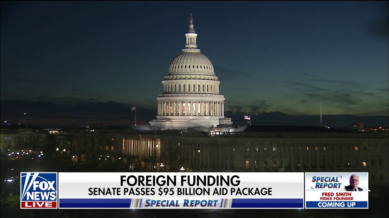 Senate Approves 95 Billion Foreign Aid Bill Fox News Video Senate Approves 95 Billion Foreign Aid Bill Fox News Video