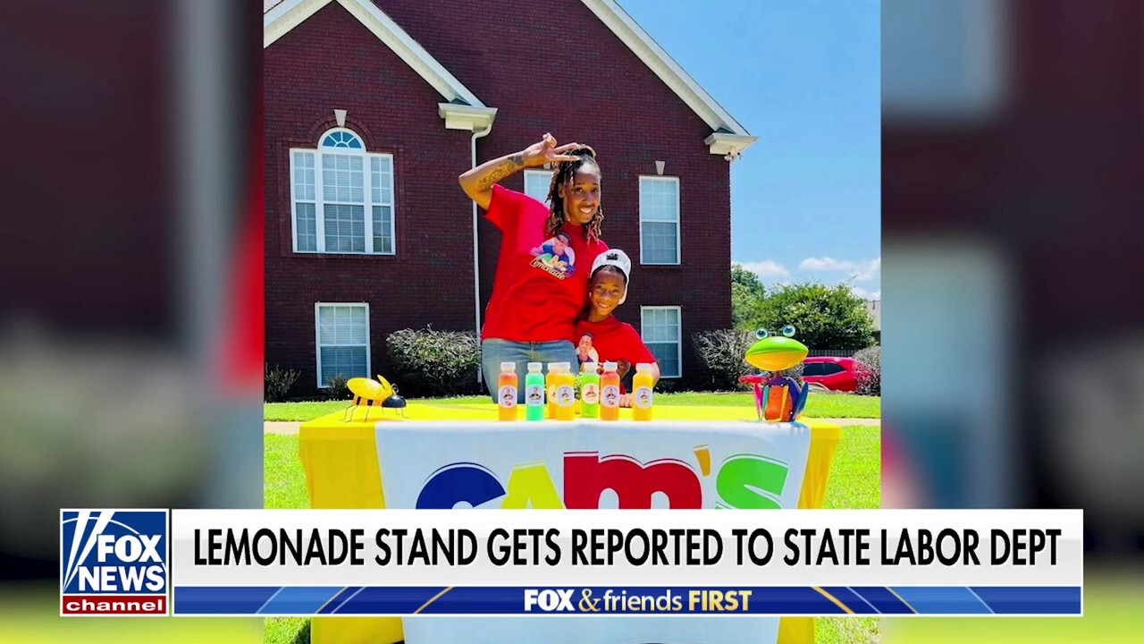 Lemonade stand reported to Alabama Labor Department