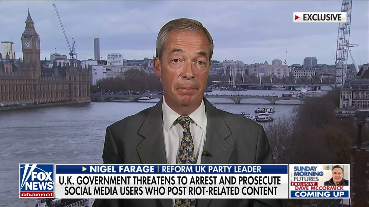 Nigel Farage: 'Our country is changing fundamentally'