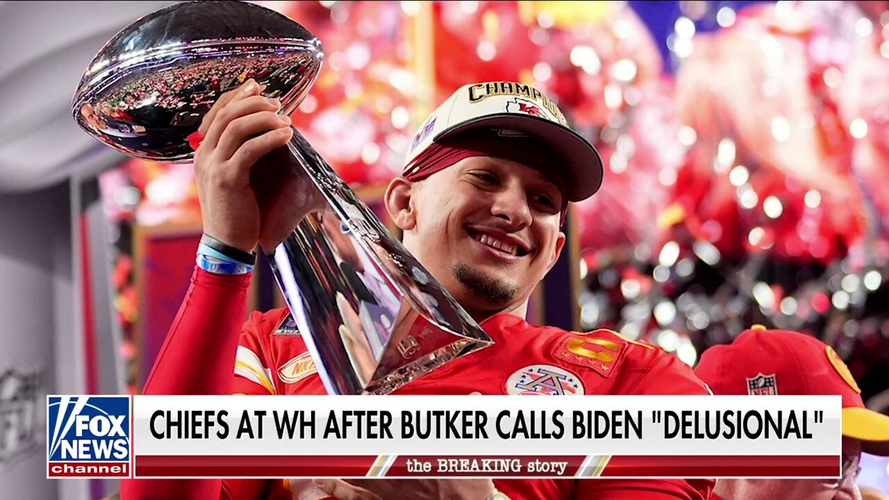 Kansas City Chiefs visit the White House after Super Bowl victory