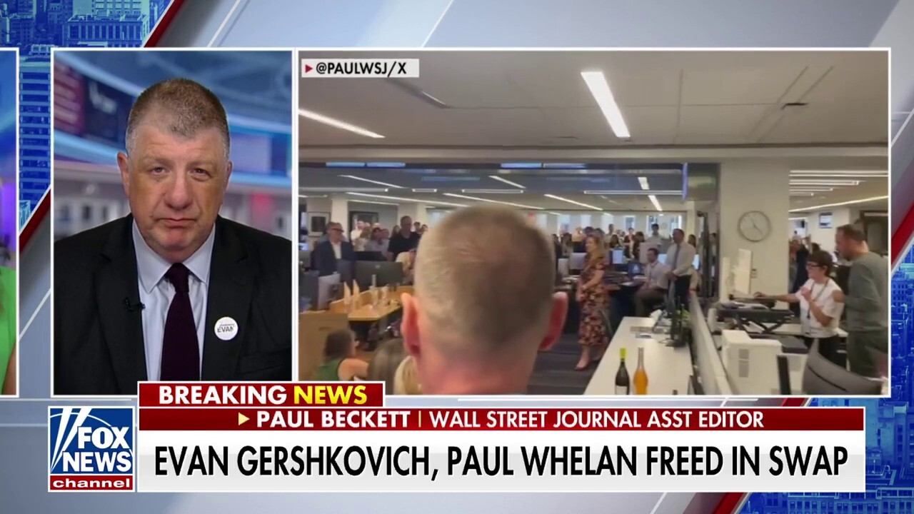  WSJ assistant editor on Gershkovich release: 'Very emotional day'