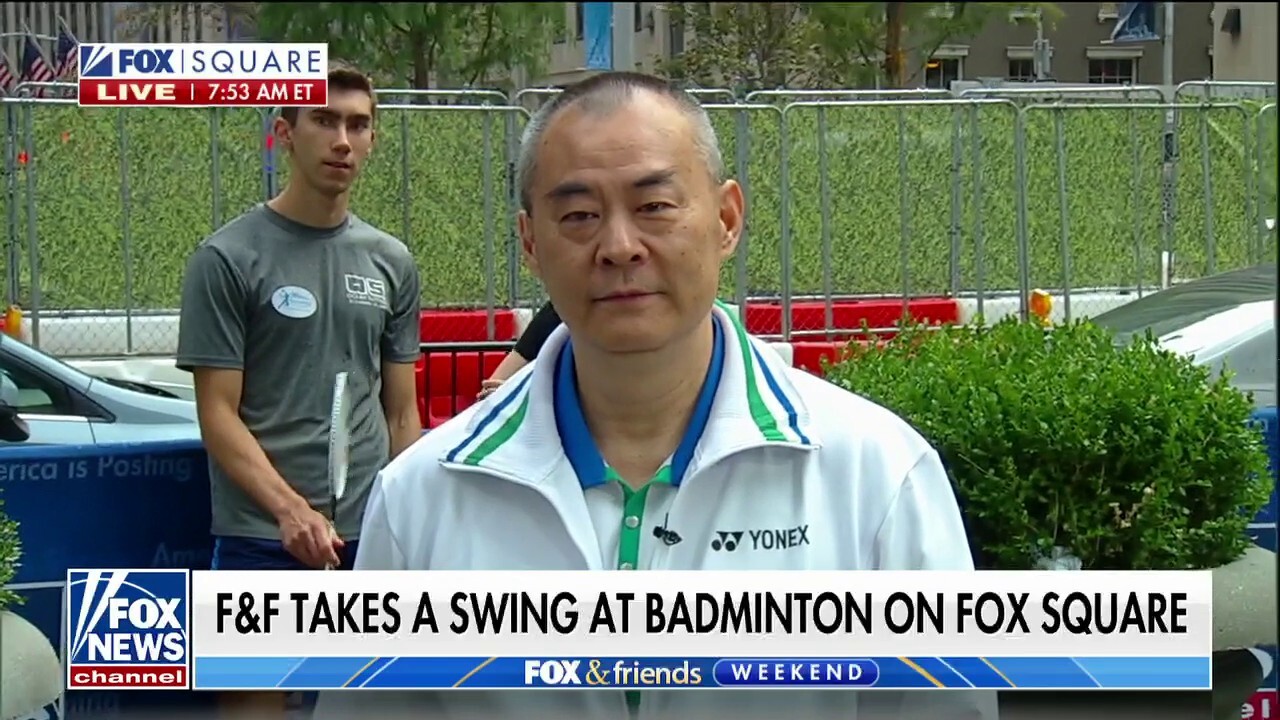 Fox and Friends Weekend co-hosts take a swing at badminton Fox News Video