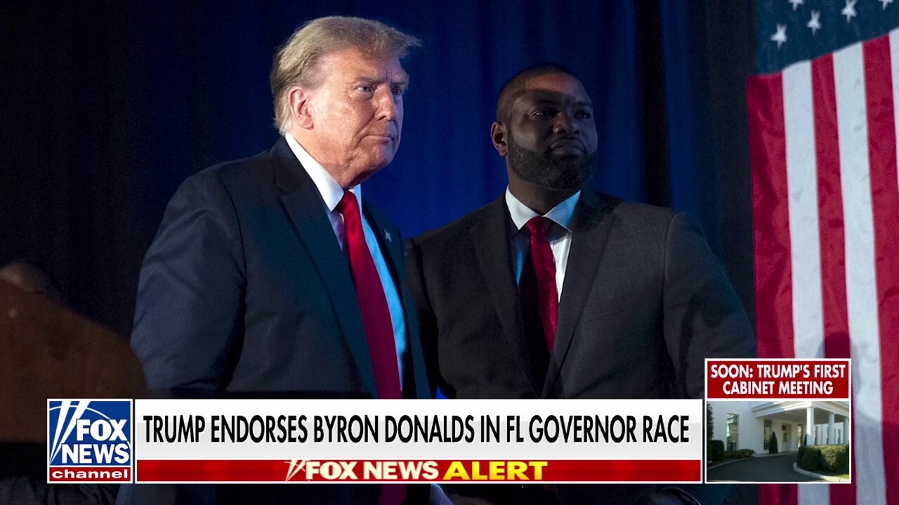 Byron Donalds announces bid to be next Florida Governor with Trump support