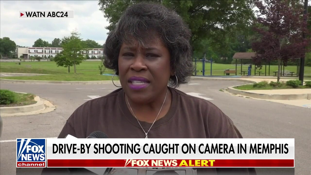 Drive-by shooting captured on camera