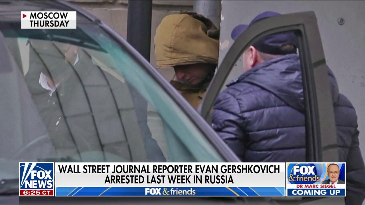 Wall Street Journal reporter jailed in Russia over espionage allegations