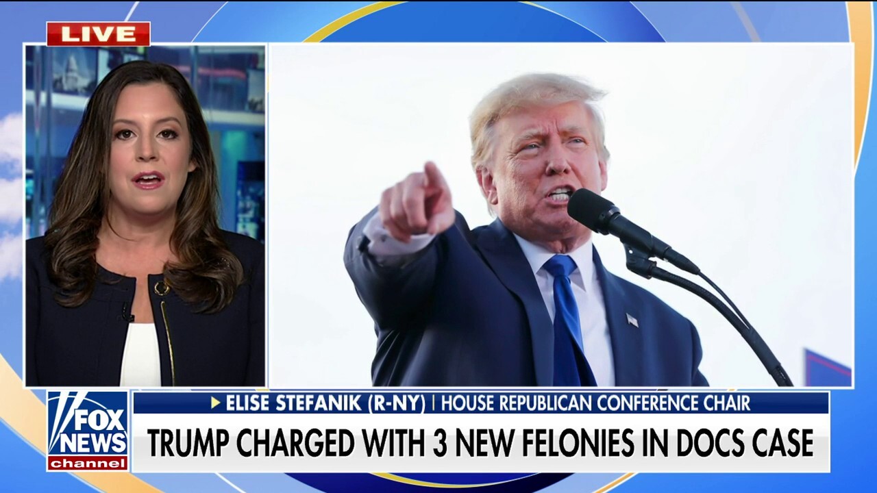 Rep. Elise Stefanik rips new Trump charges: 'Weaponized Department of Justice'