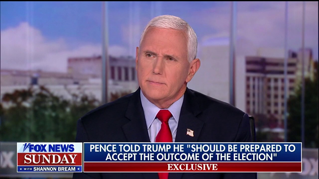 Former Vice President Mike Pence joined 'Fox News Sunday' to discuss the midterm election results, his relationship with Trump after Jan. 6, and his future political career. 