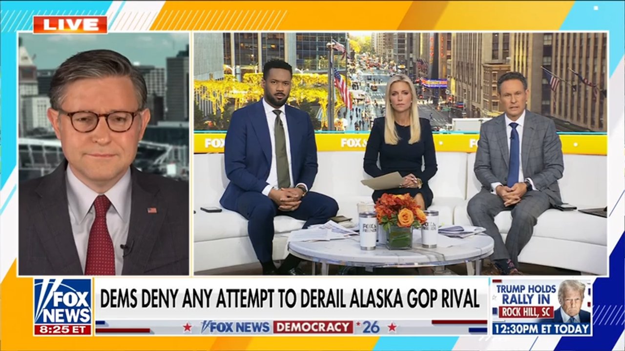 Mike Johnson slams Alaska Democrats over alleged ballot scheme: 'Desperation'