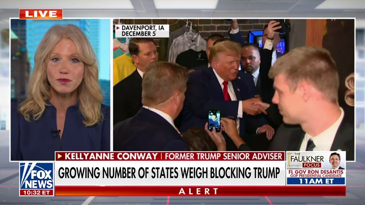 Kellyanne Conway on Colorado banning Trump from the ballot: 'Fairly open-and-shut case'