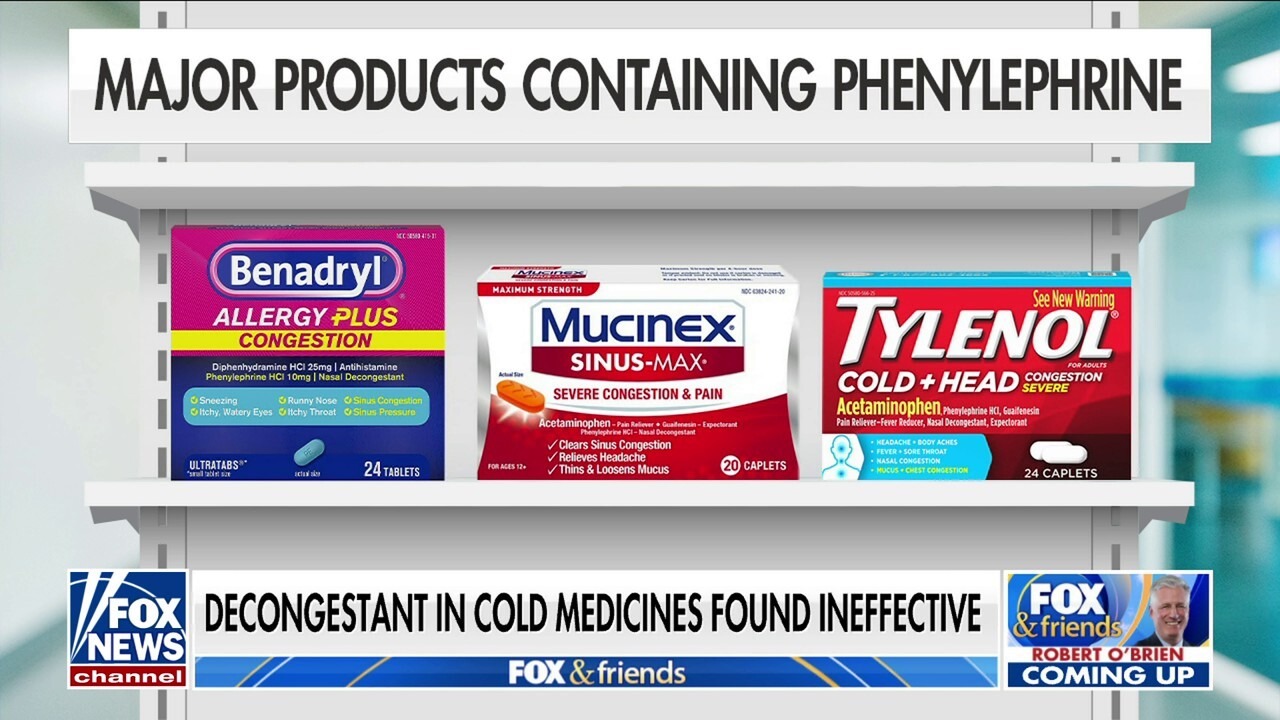 FDA panel says decongestant found in cold medicines is ineffective