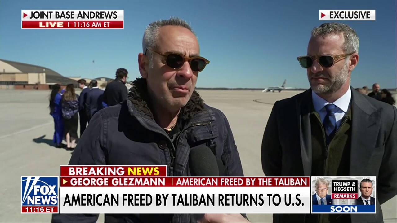 American freed from years in Taliban captivity arrives in US