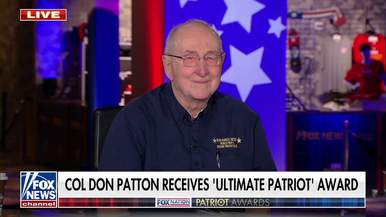 Col. Don Patton receives ‘Ultimate Patriot’ award