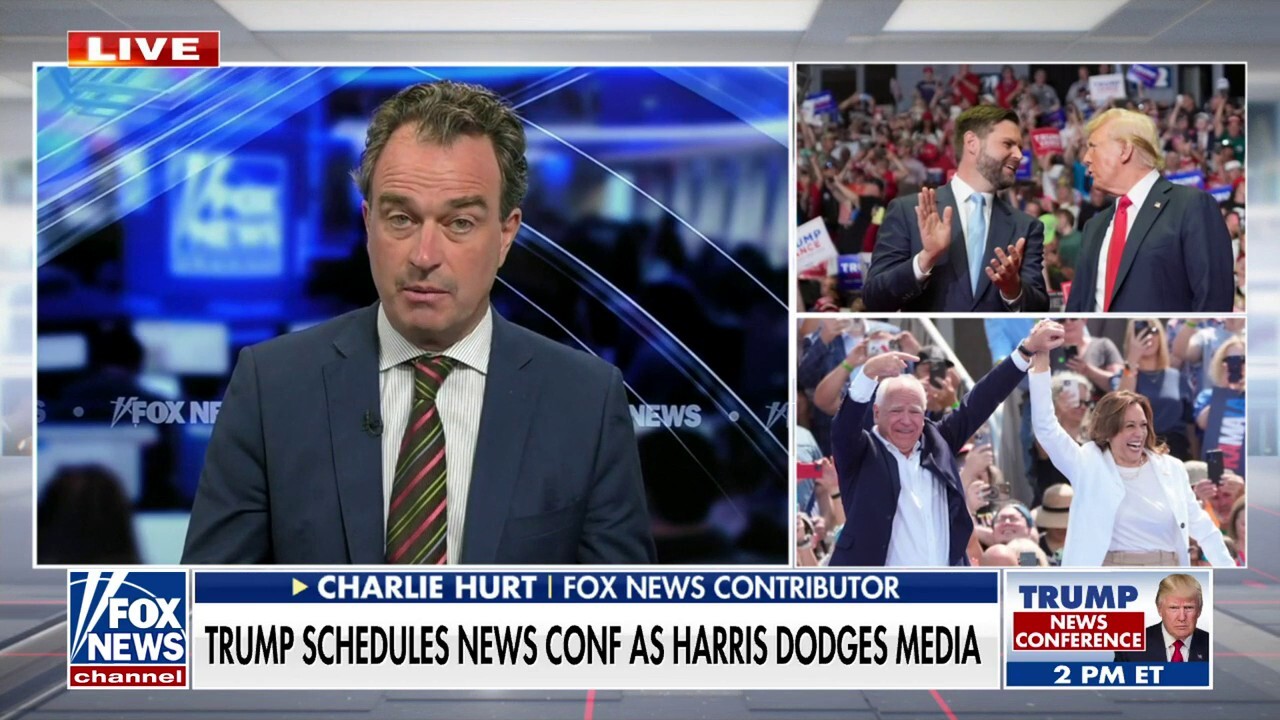 Charlie Hurt: The media is allowing Kamala Harris to avoid them