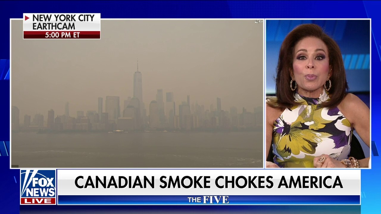 Judge Jeanine: These Canadian wildfires are 'choking out America'