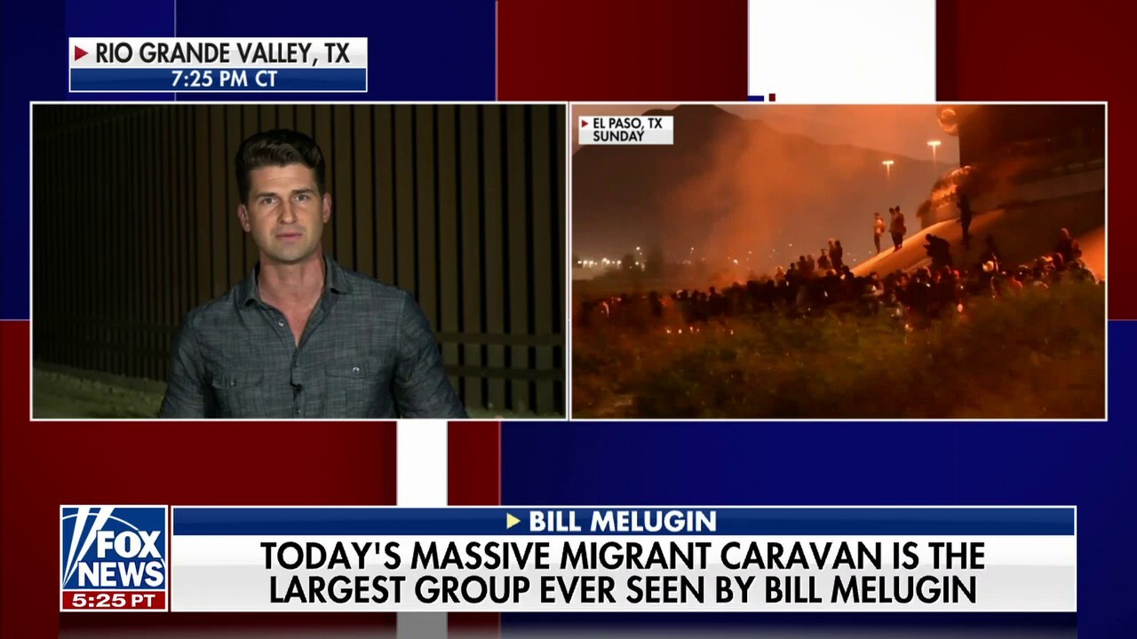 This was the biggest group of migrants we've ever seen: Bill Melugin