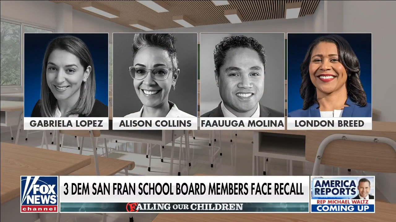 San Francisco school board members face recall election