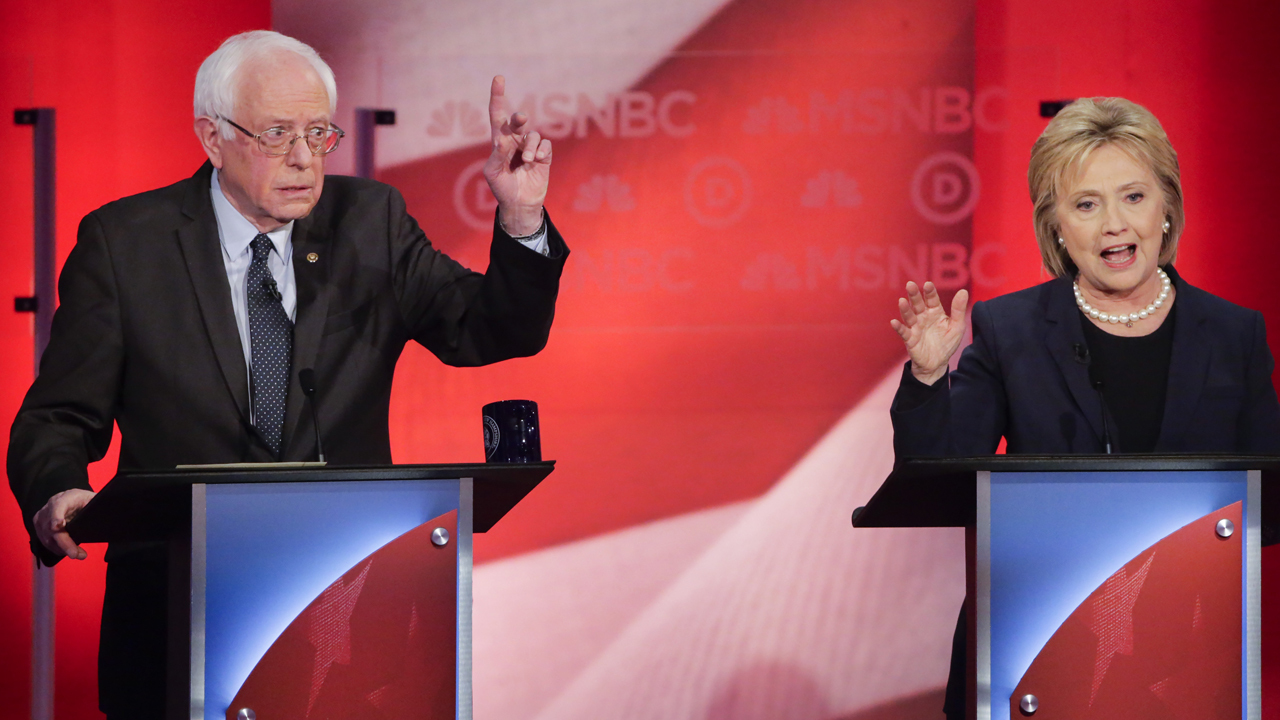 Clinton, Sanders prepare to face off in Democratic debate