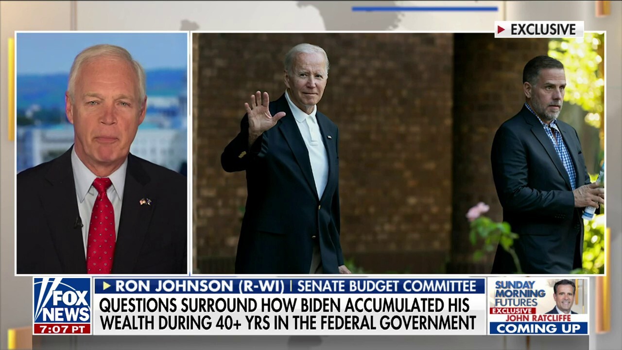 Ron Johnson rips mainstream media's ongoing cover-up of Biden family deals: 'Complicit, compliant and corrupt'