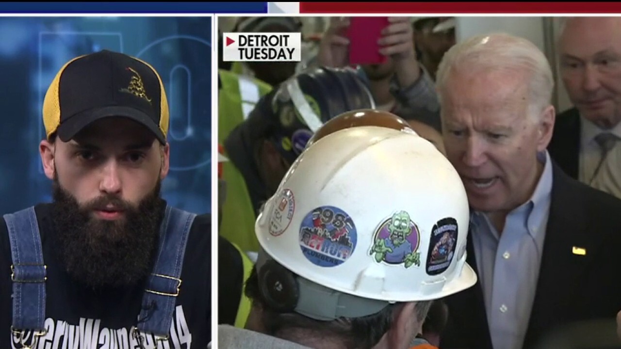 'Fox & Friends': Michigan autoworker who Joe Biden snapped at over guns speaks out