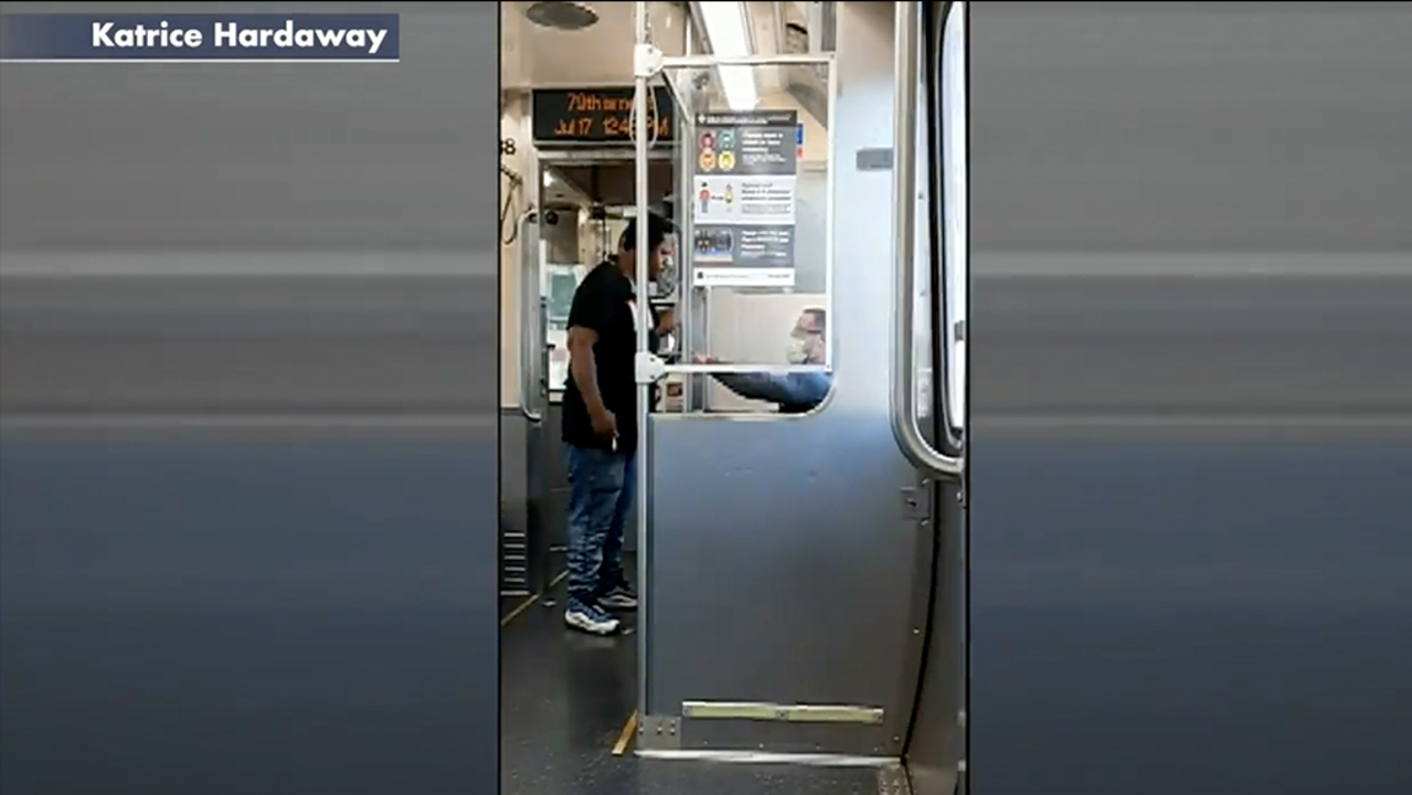 Warning, graphic video: Nurse attack on Chicago train
