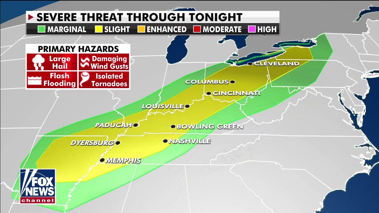 National weather forecast for October 15 Fox News Video