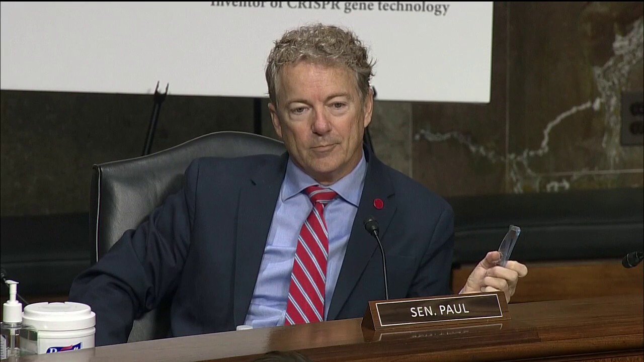 Sen. Rand Paul blasts Fauci over alleged 'gain-of-function' research: 'You appear to have learned nothing from this pandemic'