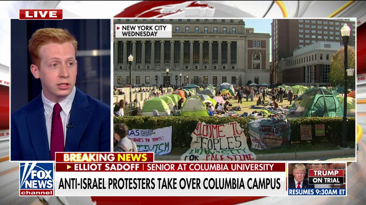 Columbia student slams widespread anti-Israel protests: 'The mob is ruling campus'