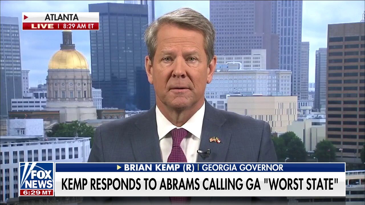 Gov. Kemp: Stacey Abrams the ‘darling of the national media’