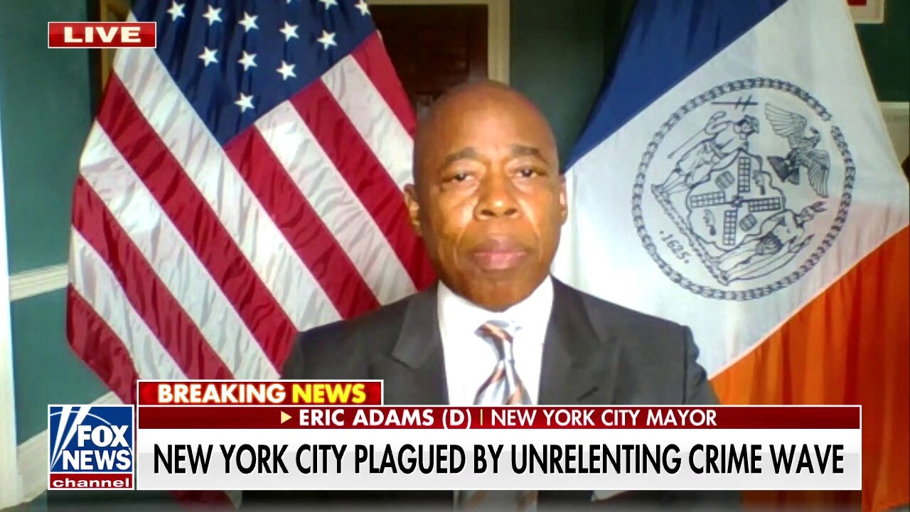 NYC Mayor Eric Adams on rampant crime: 'We must be serious about it'