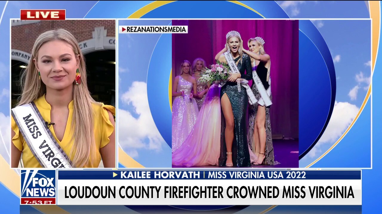 Volunteer firefighter crowned Miss Virginia 2022