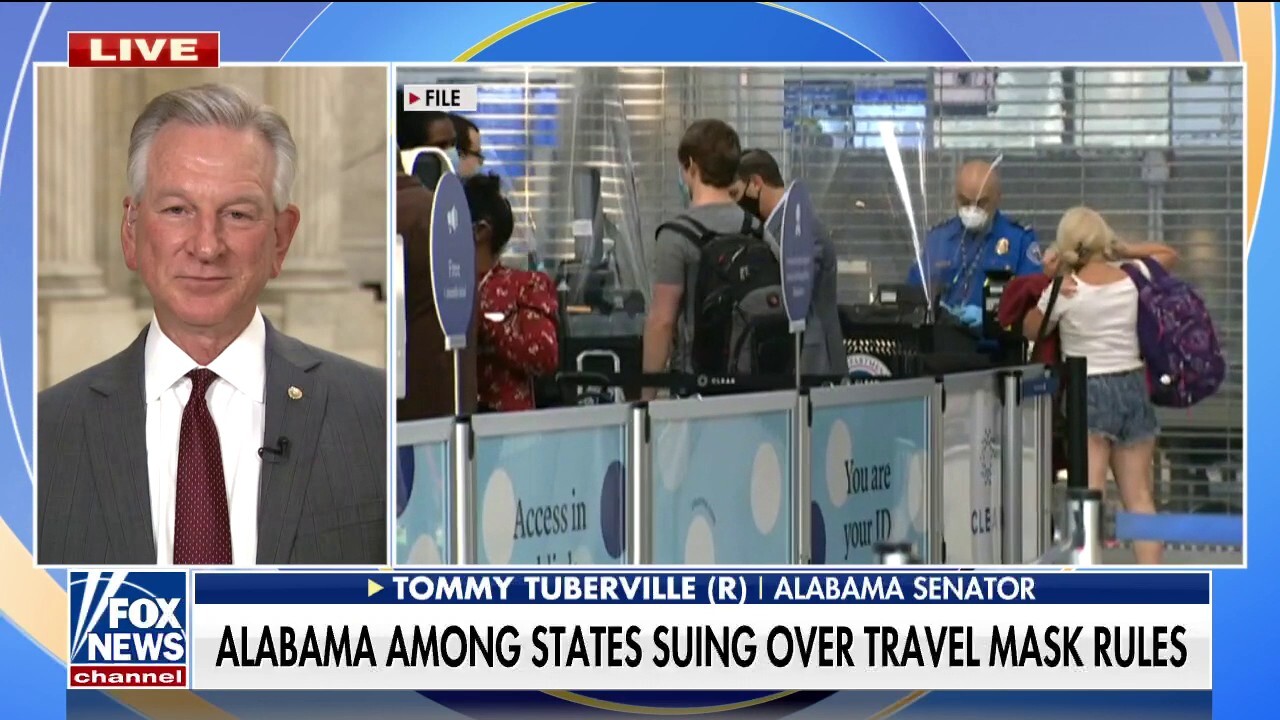 Sen. Tuberville on Alabama and other states suing federal government over travel mask rules