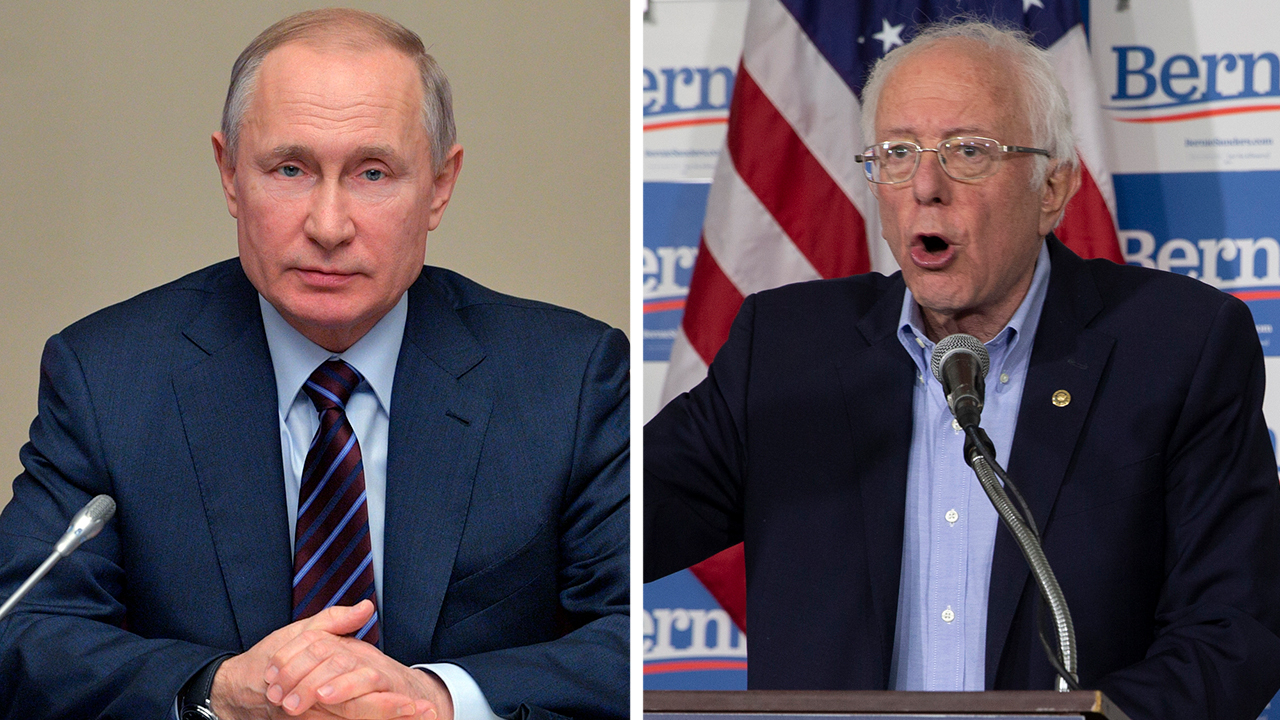 Bernie Sanders tells Vladimir Putin to stay out of US elections	