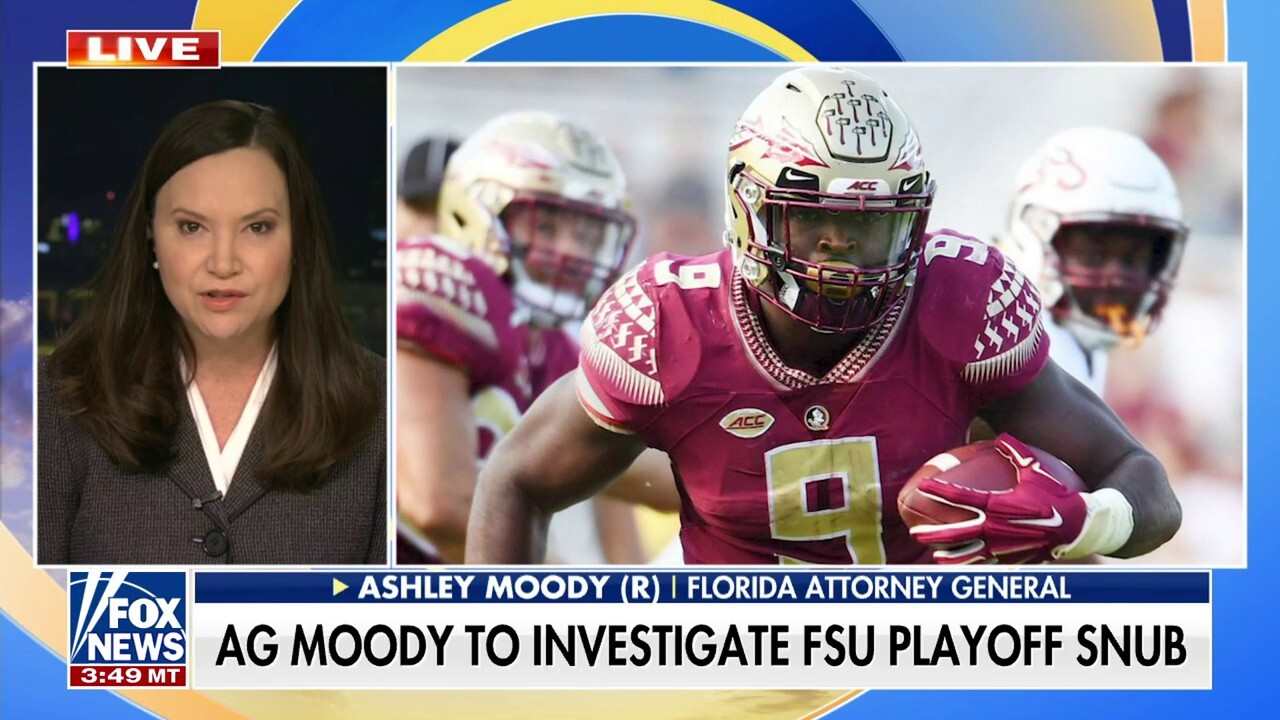 Florida AG Ashley Moody launches investigation into FSU playoff snub: 'Reeks of partiality'