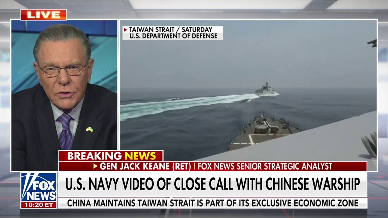 Biden slammed for offering 'conciliatory hand' to China after close call with warships