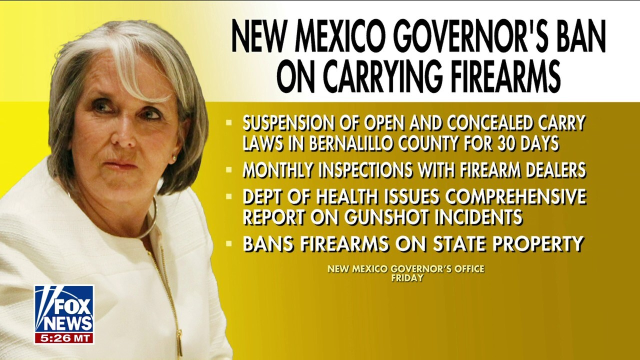 New Mexico gov's temporary ban on carrying firearms a 'political move': Attorney Katie Cherkasky