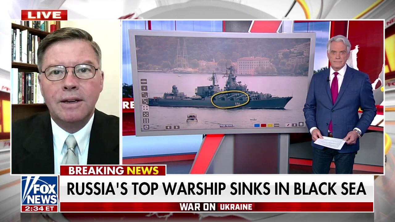 Gen Perkins Sinking Of Russian Warship Moskva A Major Blow Fox News Video 